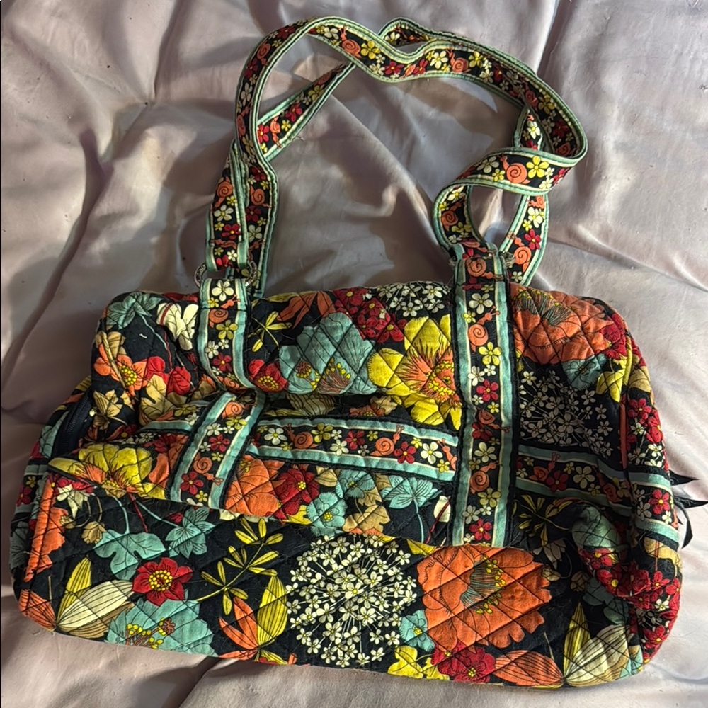Floral Quilted Women's Bag